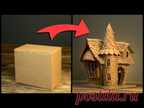 ❣DIY Fairy House Using Cardboard❣