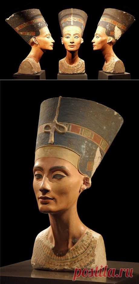 Знаменитый бюст Нефертити. (споры о подлинности знаменитого артефакта.)