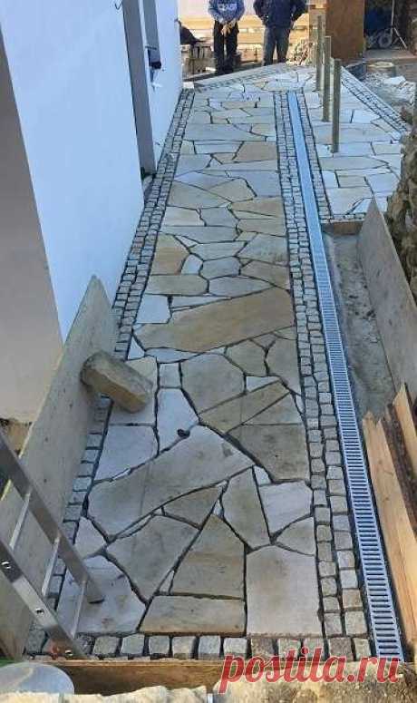 How To Make Beautiful Decorative With Stones To see more visit👇 | Backyard walkway, Outdoor gardens design, Backyard landscaping designs