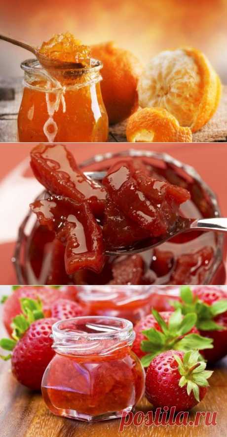Фруктовые и ягодные джемы: 7 самых вкусных / Простые рецепты