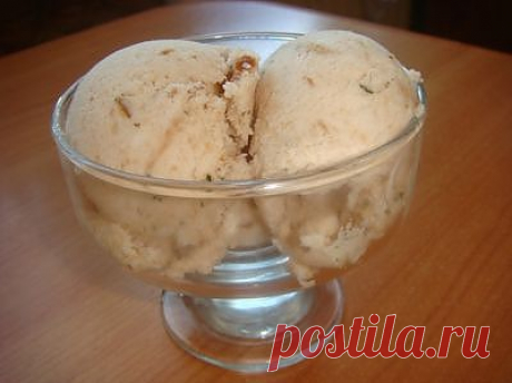 Грушевое мороженое с мятой : Мороженое