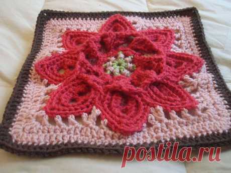 Ravelry: Purifying Puritans 12&quot; Afghan Block/Tutorial pattern by Margaret MacInnis