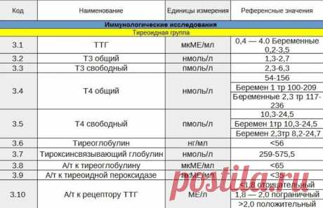 Анализы на гормоны щитовидной железы