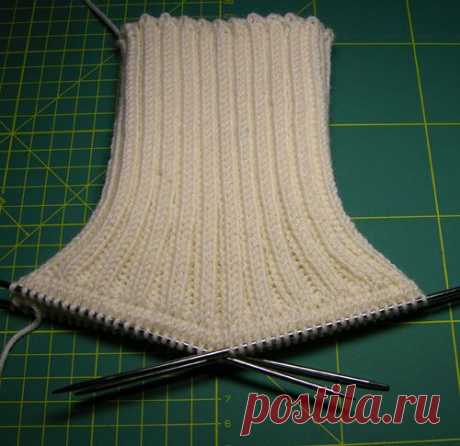 ru_knitting: Мастер-класс: воротник &quot;гольф&quot;.