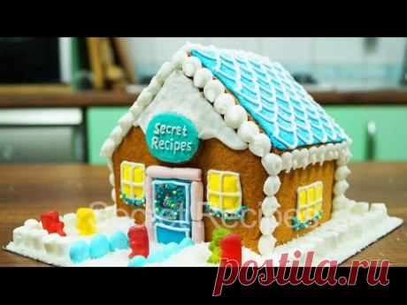 Имбирный домик. Как сделать пряничный домик | gingerbread house