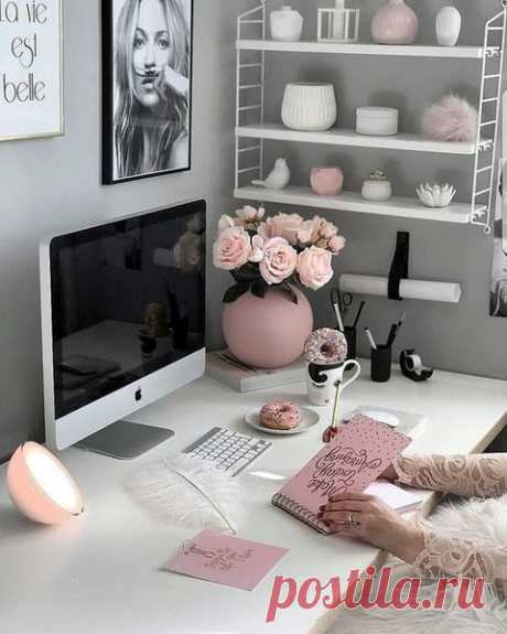 Как и где сделать домашний офис | календарь уютного дома | Яндекс Дзен