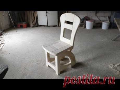 Изготовление стула / Production of a chair