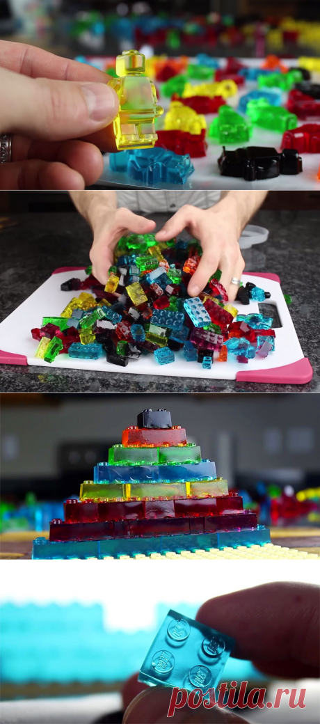 Желейные конфеты LEGO