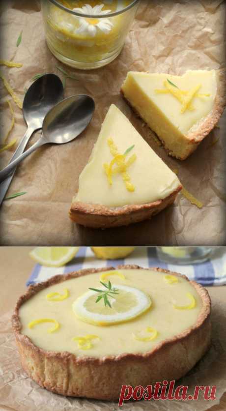 Лимонный тарт с миндалем - Леди Mail.Ru
