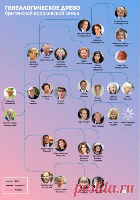 Кто есть кто в британской королевской семье