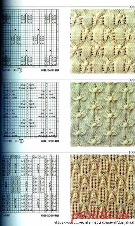 Большая подборка оригинальных узоров из японских журналов.