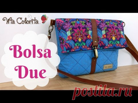 Passo a passo | Bolsa Tiracolo Due