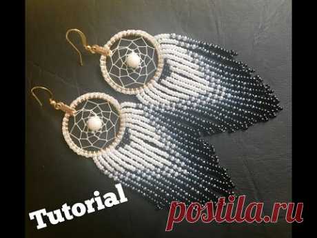 How to make Dream Catcher Earrings (part 1)DIY