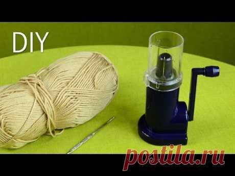 Automatic Spool Knitter, Knitting mill, Tricotin, i-cord machine, Strickmühle - YouTube