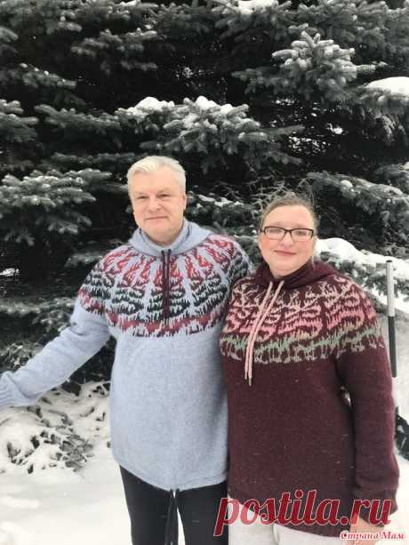 Худи “Северное Сияние” Family Look Доброго времени суток, дорогие жители Страны Мамочек! Хочу Вам показать последнюю масштабную работу ушедшего года, которая наконец то, дождалась фотосессии