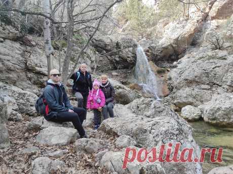 Родниковский водопад в Крыму
