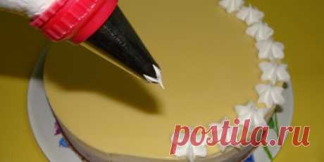 Белковый крем для украшения торта: простые рецепты пошагово