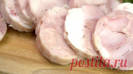 Курица, чеснок, соль - основа для домашней колбасы. Простой пошаговый рецепт | Готовим просто - едим вкусно Пульс Mail.ru