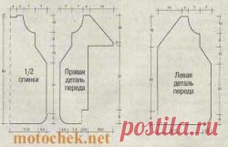 Вязаный конверт для новорожденного