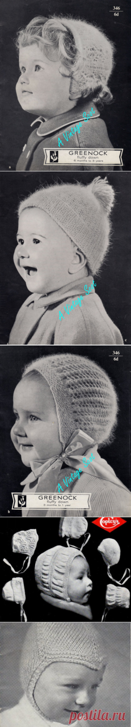 Baby / Toddler Angora 3 styles of Hats for ages 6 to 36 months