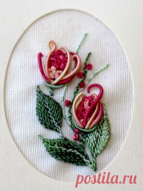 Милые сердцу штучки: Техники вышивания. Часть 18: Brazilian Dimensional Embroidery (Бразильская вышивка)