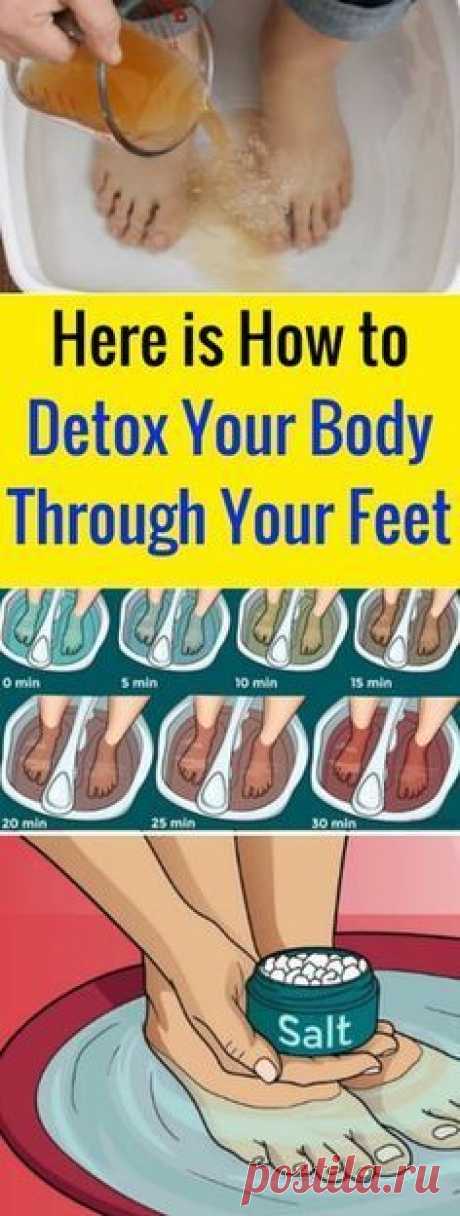 Here is How to Detox Your Body Through Your Feet