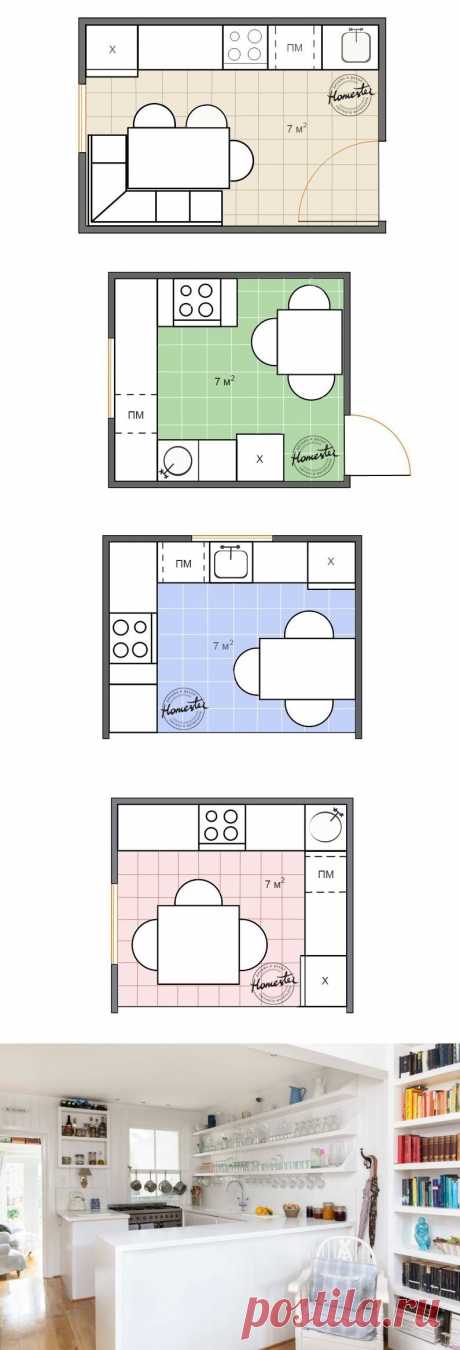 Идеи для планировки кухни — Роскошь и уют