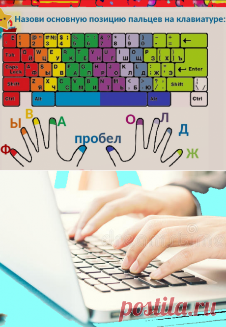Способ из советских времен как быстрее запомнить расположение букв на клавиатуре и довести до автоматизма метод слепой печати. | Мнения,впечатления,факты | Дзен