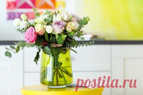 Как сохранить букет из роз? Фото — Ботаничка.ru
