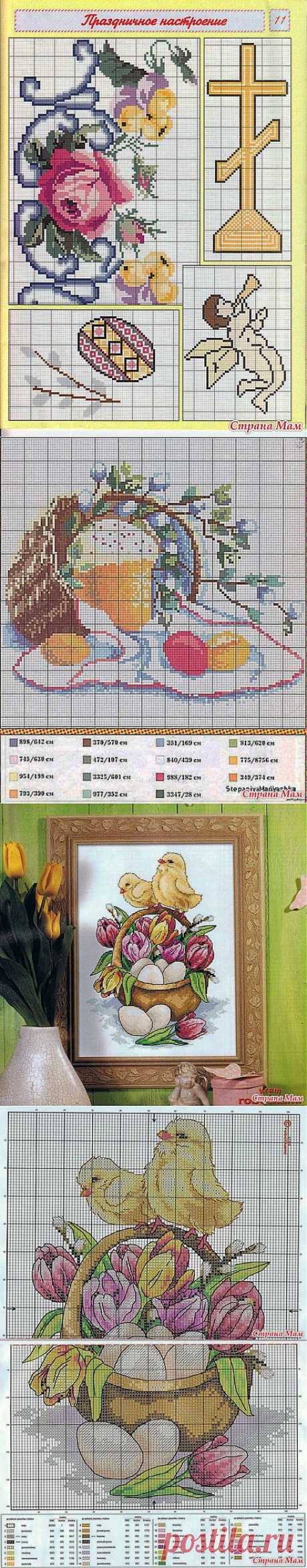 Пасхальняя вышивка.: Дневник группы &quot;Клуб рукоделия&quot; - Страна Мам