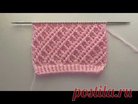 New Lace Knitting Stitch Pattern