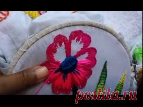 Embroidery Flower Stitch
