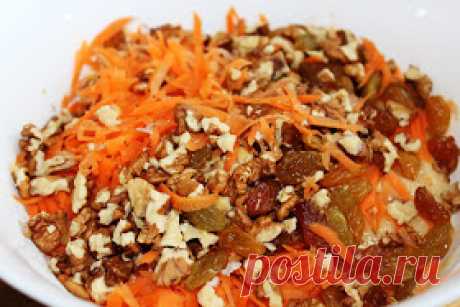 ПОБЕДА ВКУСА : Морковный кекс с грецкими орехами и изюмом.