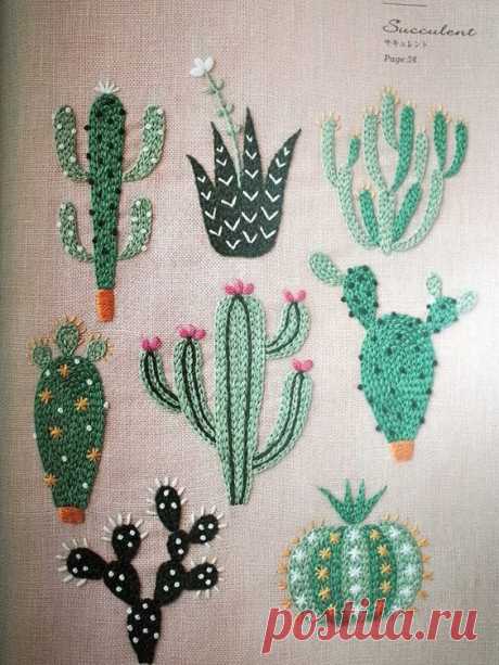 12-Month Embroidery by Yumiko Higuchi - Japanese Craft Book