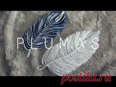 Plumas De Hilo/ Feathers made out of yarn