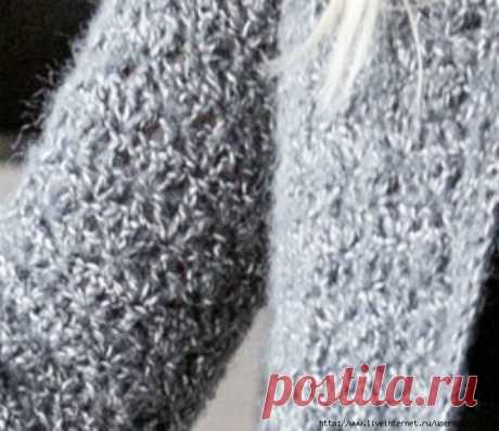Вязание спицами - пуловер / Своими руками / Вязание / Pinme.ru
