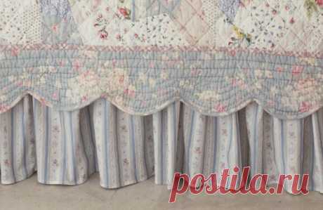 Подзор — нарядная юбка для кровати - Ярмарка Мастеров - ручная работа, handmade