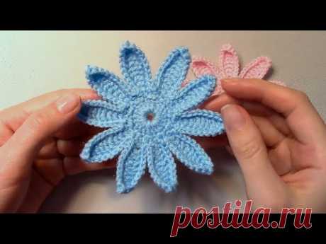 Весенний цветок крючком для начинающих от Волшебные петельки /magic crochet

Цветы крючком https://www.youtube.com/playlist?list=PLyqg1s6sBah4lwKXPc_xGrwk423_Aryit