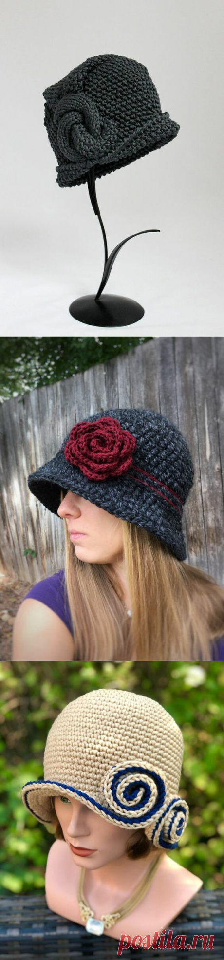 10 стильных вязаных шляп для осени и зимы | Только handmade | Яндекс Дзен