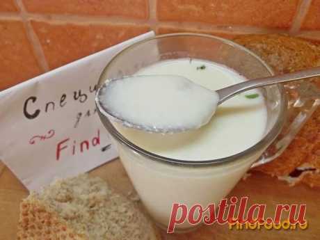 Как приготовить айран из коровьего молока на кефире - Рецепт