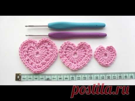 How to Crochet a - Trio of Perfect Little Hearts