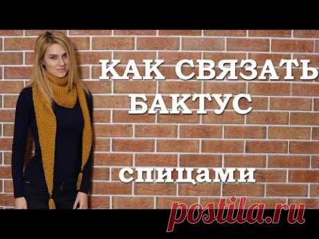 Как связать бактус. Бактус спицами