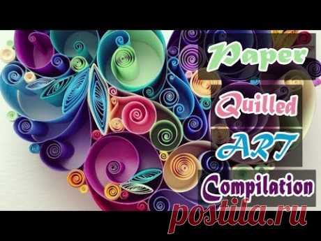 Paper Quilling Art Compilation by 3 Minute Crafts | Unique Home Decor Ideas