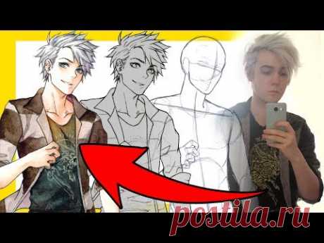 【How To Draw Yourself】as an Anime Character