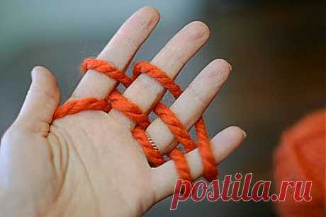 Мастер-класс: вязание на пальцах (+видео).