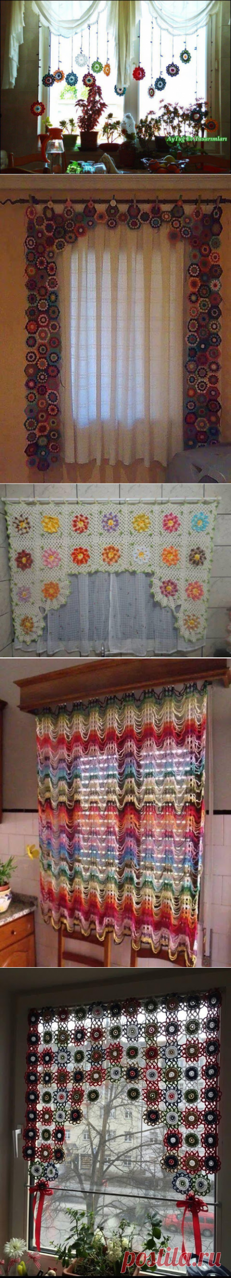 Diário de Uma Quase Favelada: Cortinas de Croche