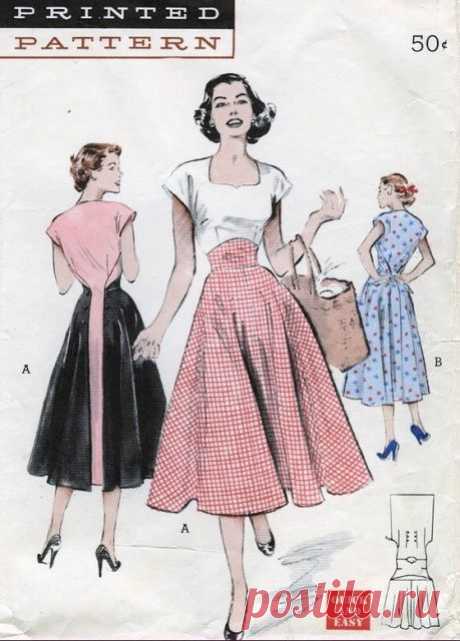 Ретро модели нарядных платьев 1950-х (подборка) / История моды / Своими руками - выкройки, переделка одежды, декор интерьера своими руками - от ВТОРАЯ УЛИЦА