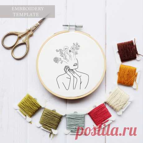 DIY Embroidery Beginner Beginner Embroidery Hand | Etsy Moldova