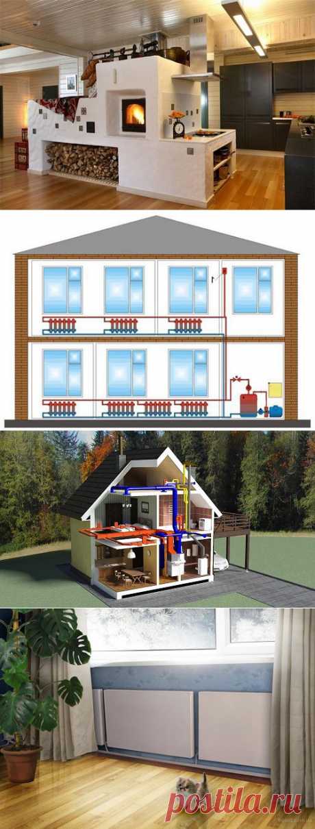 Отопление частного дома: виды систем отопления | Все про тепло