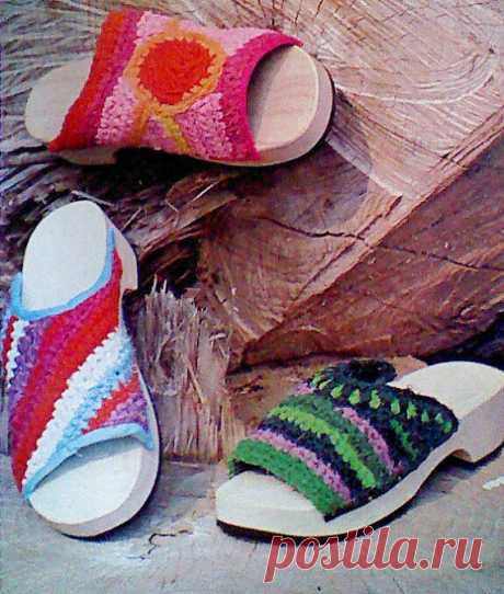 Vintage Crocheted Clog Shoe Top Patterns от MAMASPATTERNS на Etsy